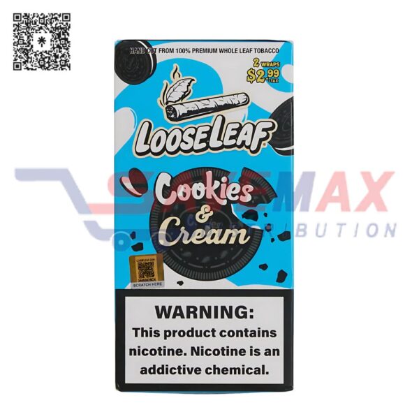 LOOSE LEAF COOKIES & CREAM 20PK/2F2.99