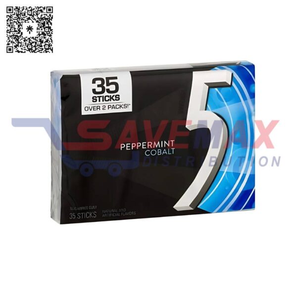 WRIGLEY'S FIVE GUM PEPPERMINT COBALT 6PK/35CT