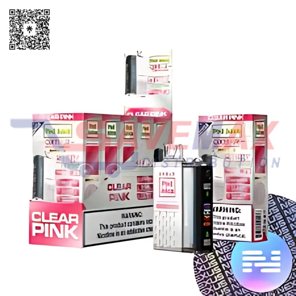 S09892 OXBAR POD JUICE CLEAR PINK 30K/5CT - Image 1