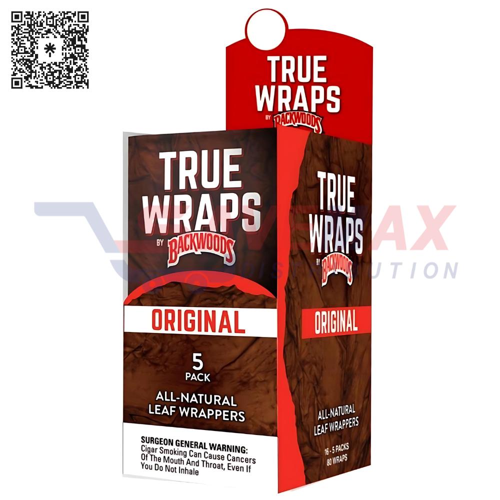 S09946 BACKWOODS TRUE WRAPS ORIGINAL 16/5CT - Image 1