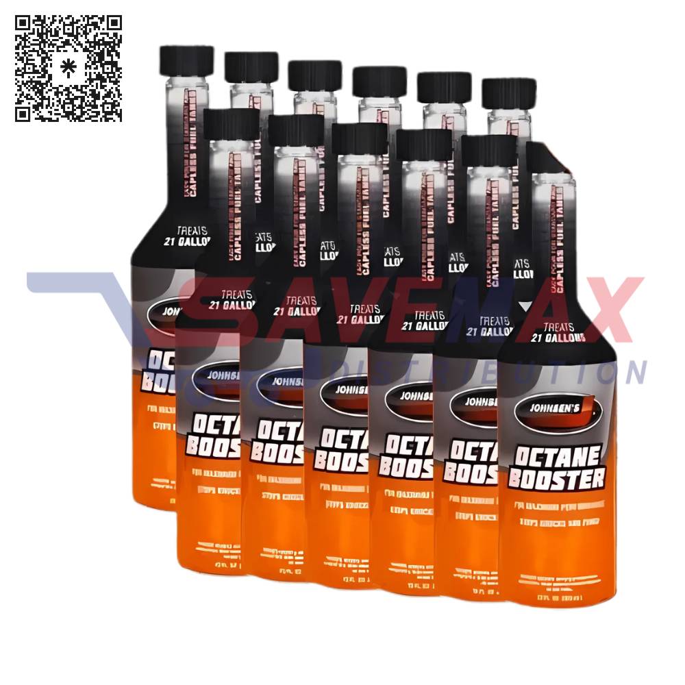 S09956 JOHNSEN'S OCTANE BOOSTER 12/12OZ - Image 1