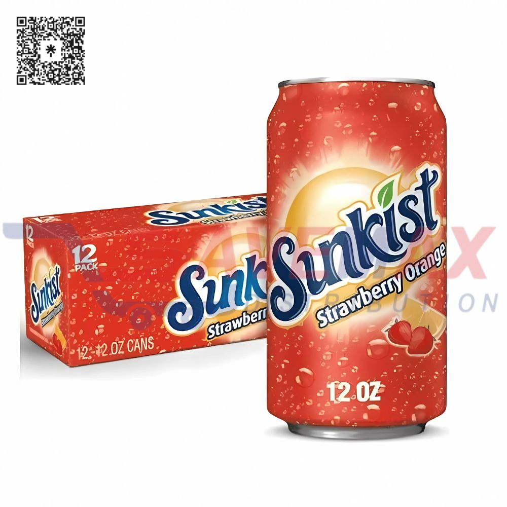 S10052 SUNKIST STRAWBERRY ORANGE 2X12/120Z - Image 1