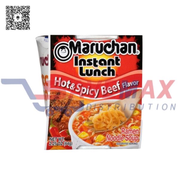 MARUCHAN HOT & SPICY BEEF 12CT/2.25OZ
