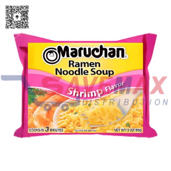 MARUCHAN BAG RAMEN SHRIMP 24CT/3OZ