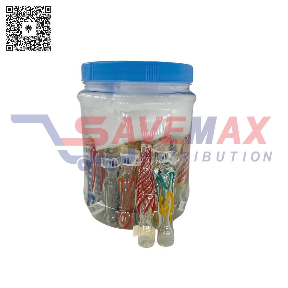 S10293 3" REG CHILLUM/ONE HITTER 40CT - Image 1
