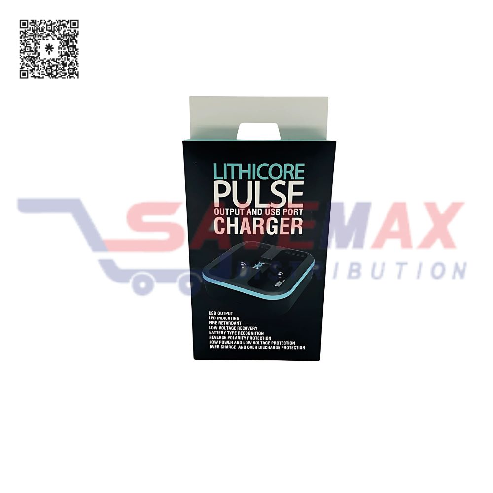 S10350 LITHICORE PULSE 2 BAY CHARGER - Image 1