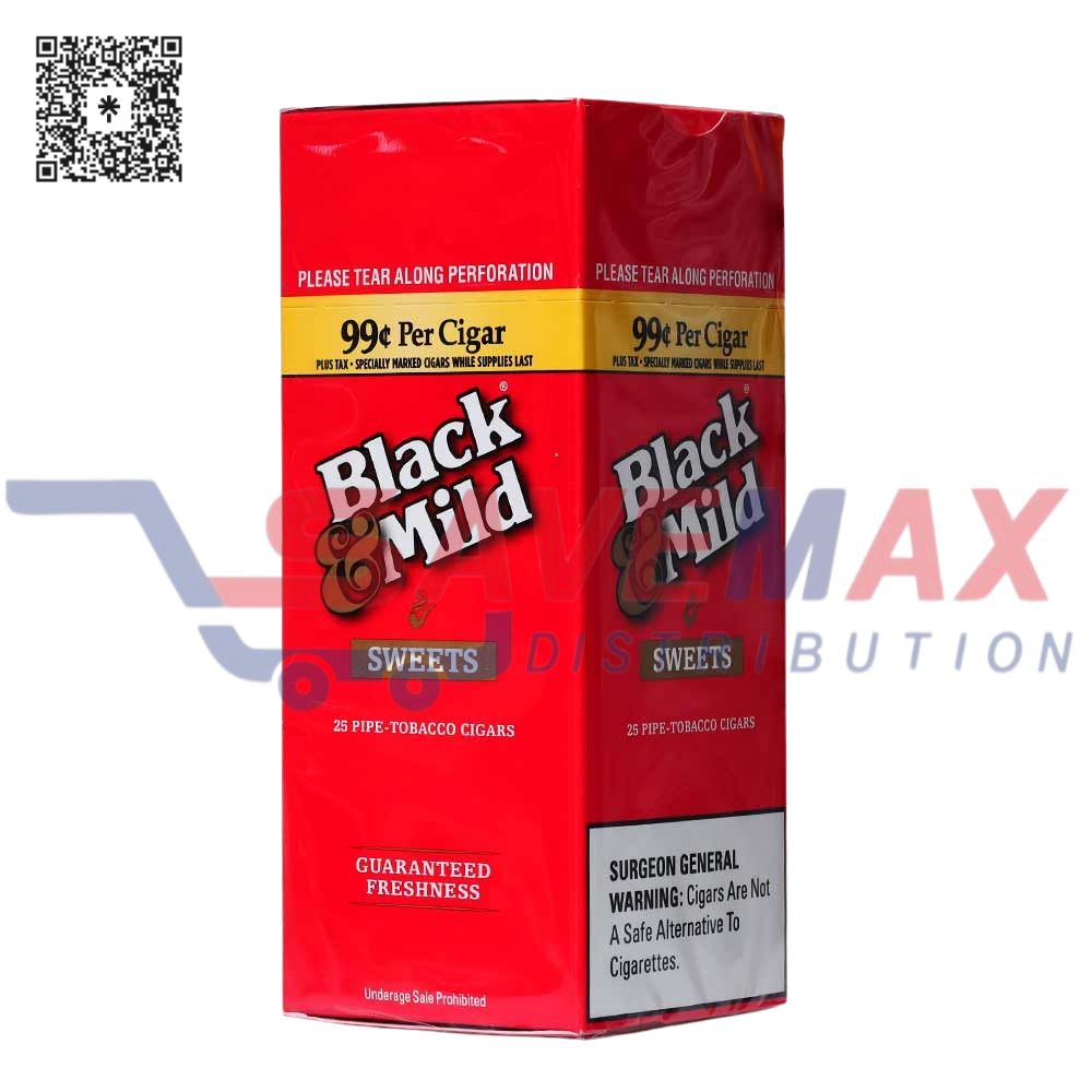 S10373 BLACK & MILD SWEET NICE PRICE 25CT - Image 1