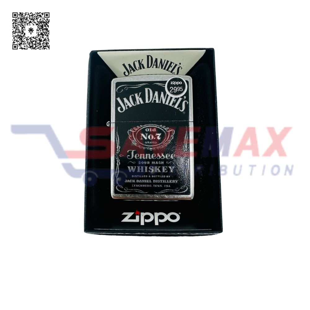 S10392 ZIPPO LIGHTER JACK DANIEL'S LABEL 24779 - Image 1