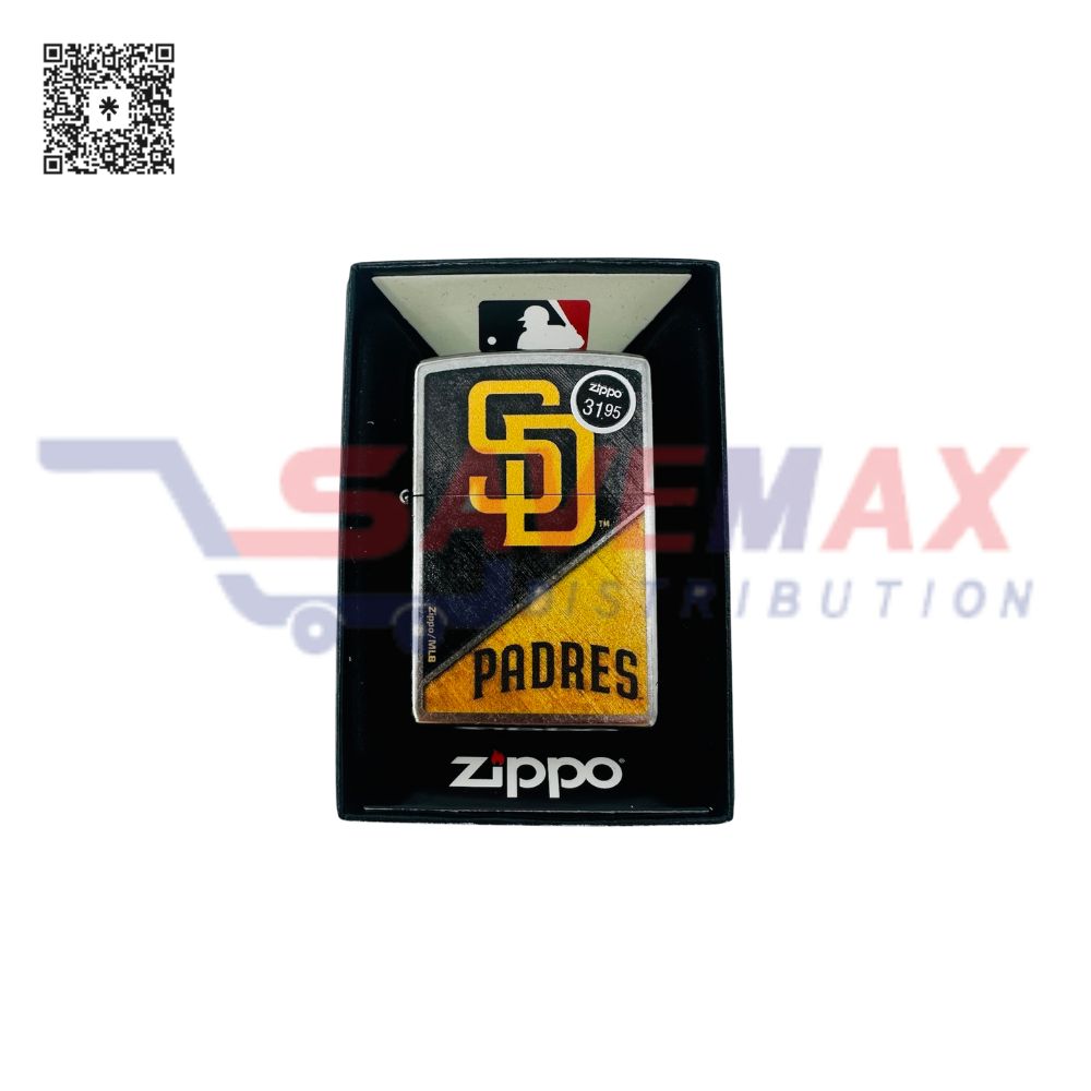 S10399 ZIPPO LIGHTER MLB SAN DIEGO PADRES 49746 - Image 1