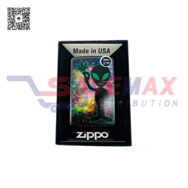 ZIPPO LIGHTER ALIEN DESIGN 49441