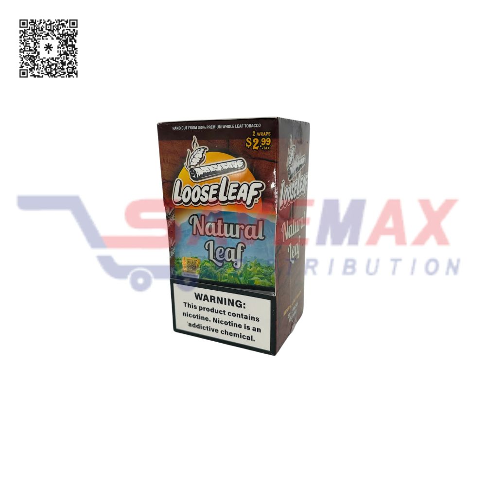 S10412 LOOSE LEAF NATURAL 20PK/2F2.99 - Image 1