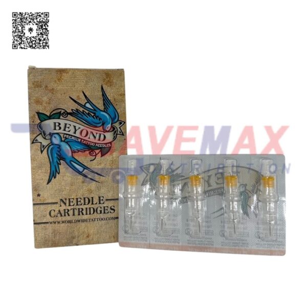 BEYOND 3-NEEDLE ROUND SHADER CARTRIDES 20CT