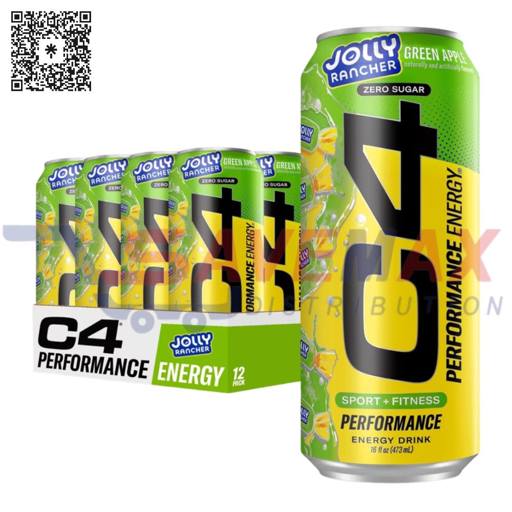 S10523 C4 JOLLY RANCHER GREEN APPLE 12/16OZ - Image 1