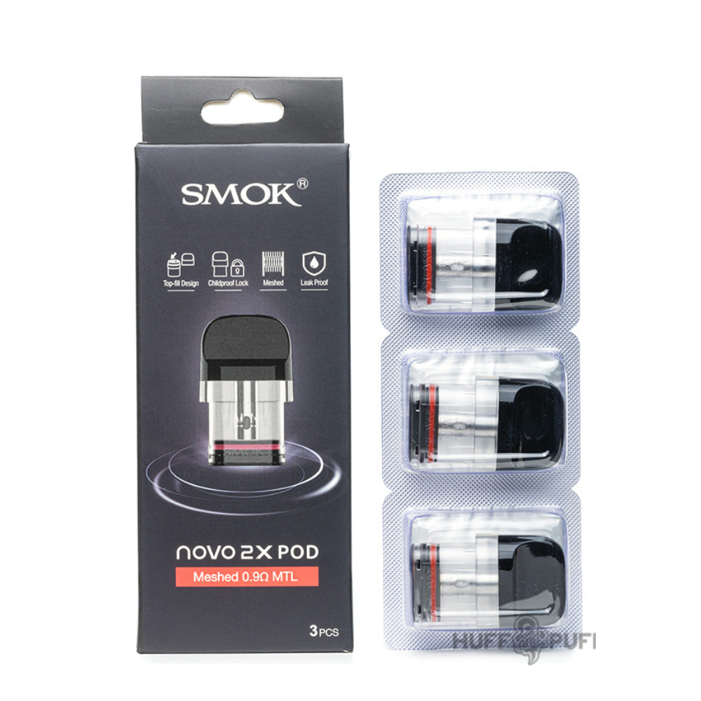 S10526 SMOK NOVO 2X MESH 0.8 POD 3CT - Image 1