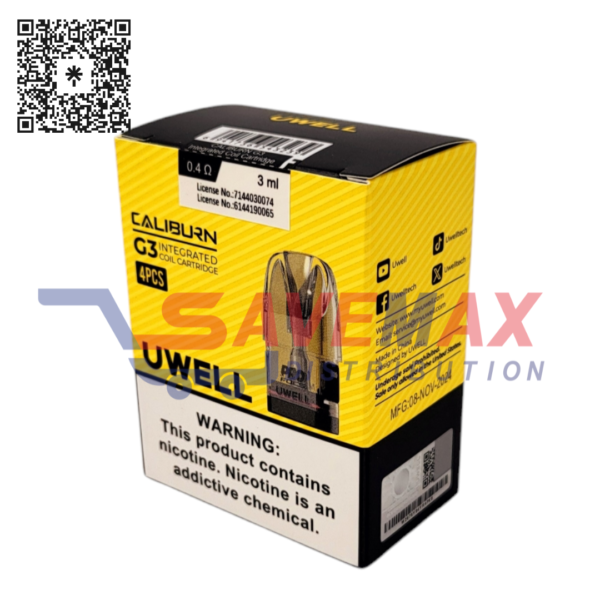 UWELL CALIBURN G3 UWELL POD 4CT