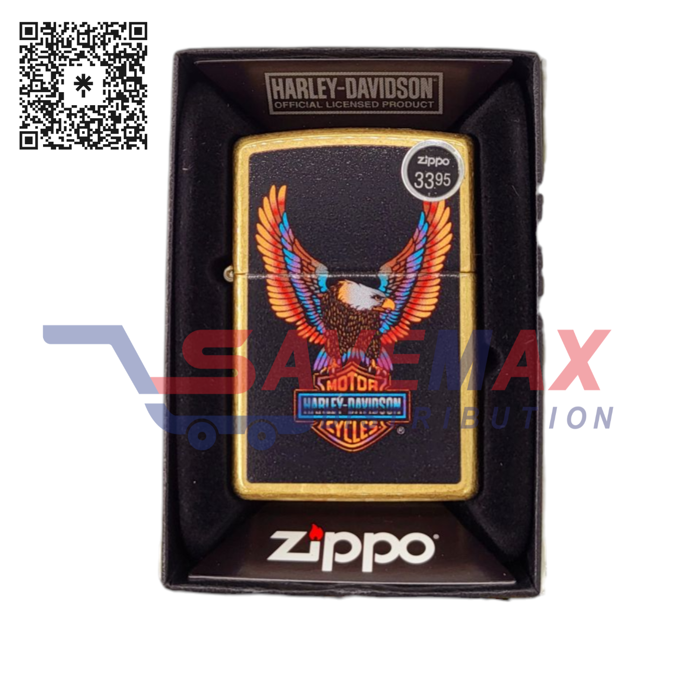 S10617 ZIPPO LIGHTER HARLEY-DAVIDSON 46678 - Image 1
