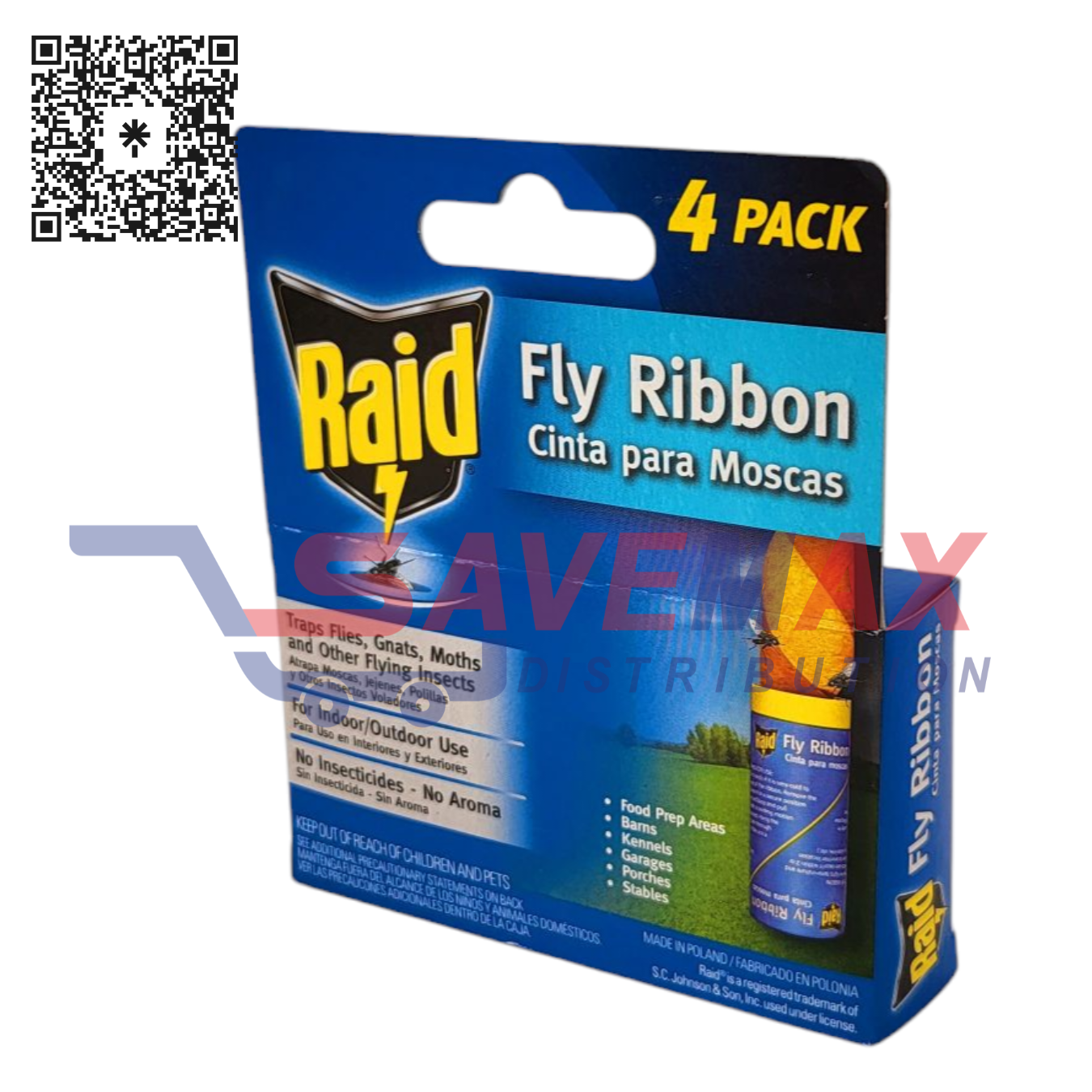 S10632 RAID FLY RIBBON 24/4PK - Image 1