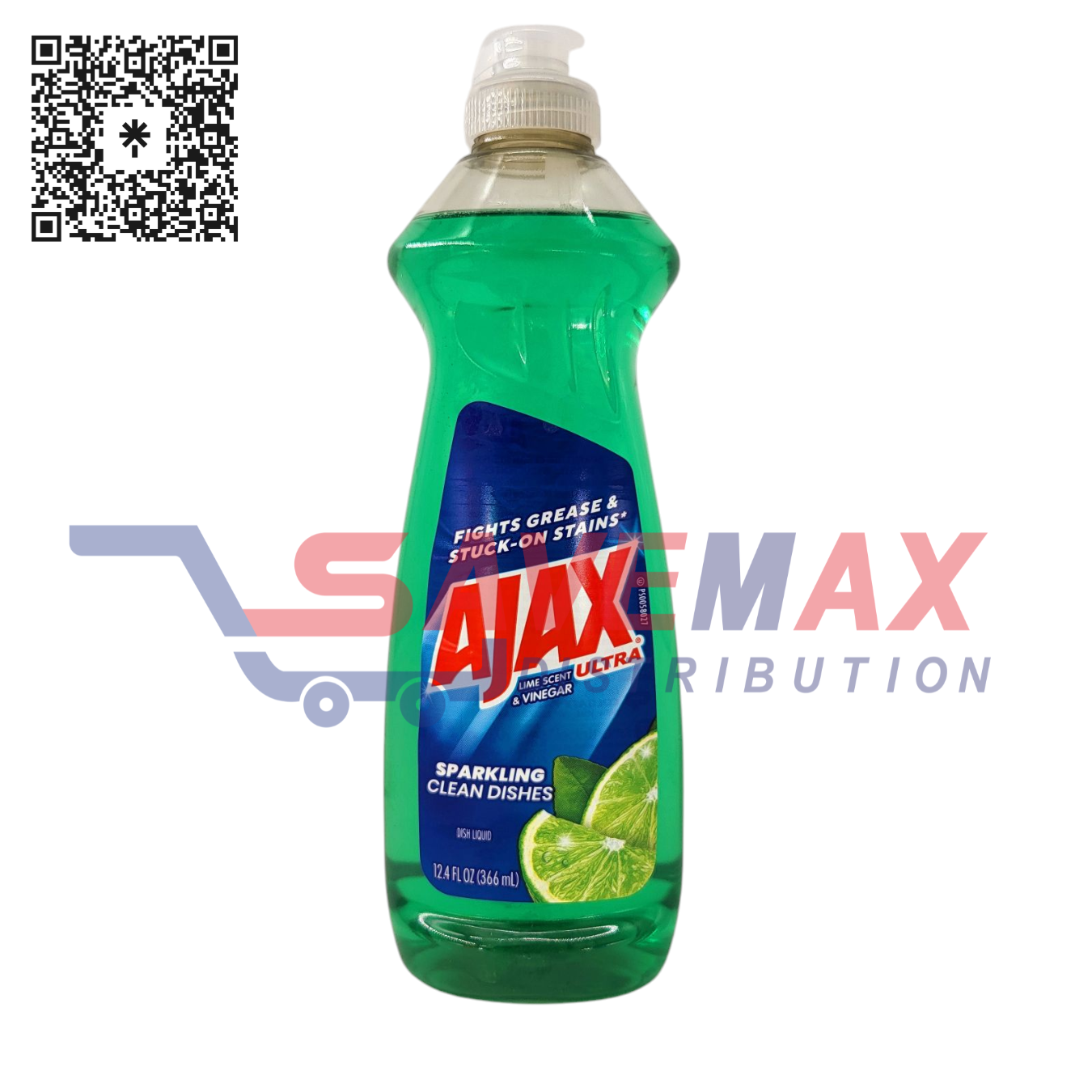 S10662 AJAX DISH LIQUID LEMON 20/12.4OZ - Image 1