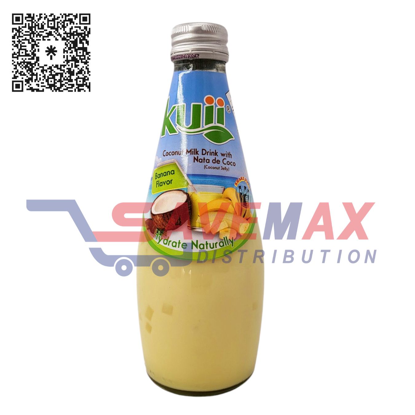 S10679 KUII COCONUT MILK BANANA 12/290 ML - Image 1
