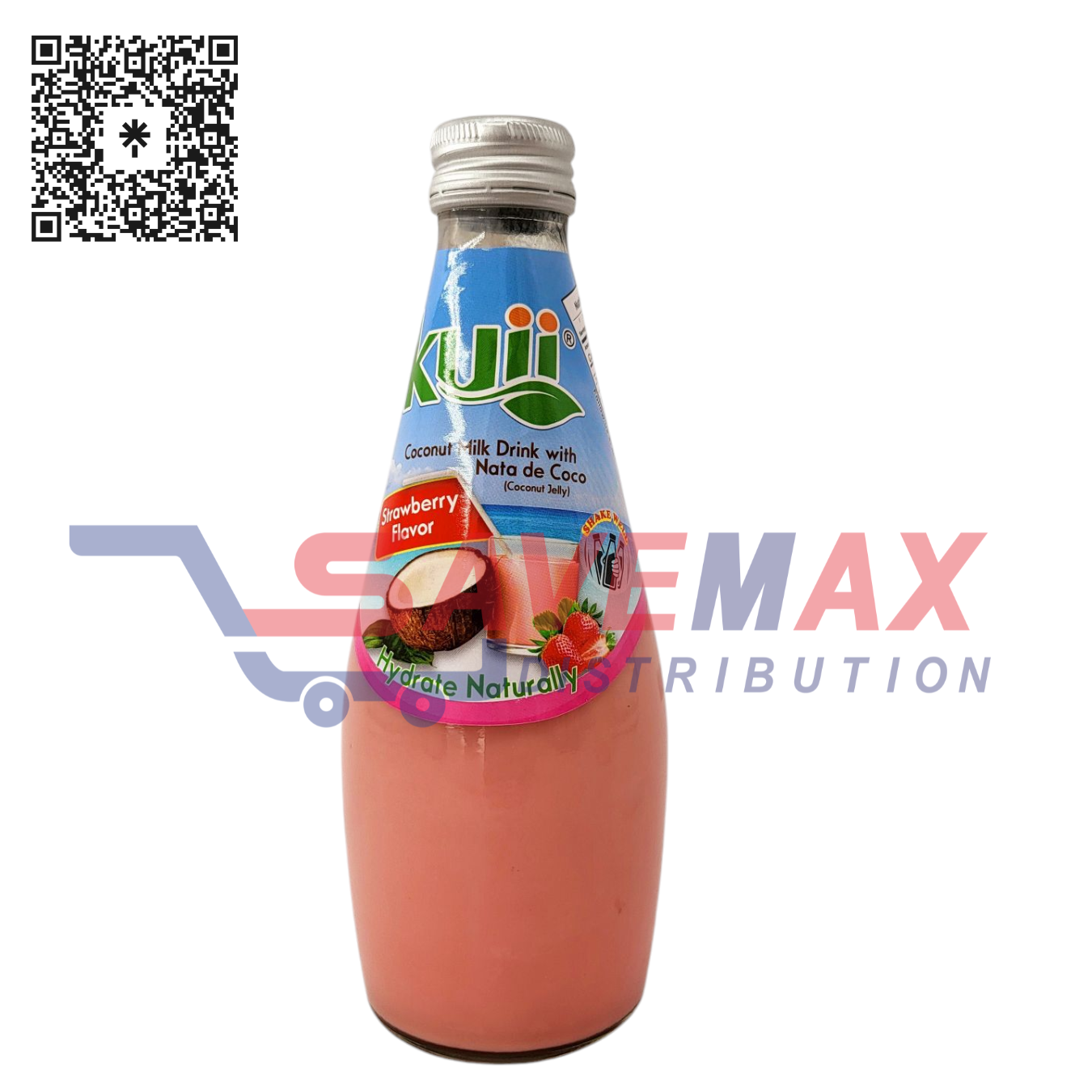 S10683 KUII COCONUT MILK STRAWBERRY 12/290 ML - Image 1