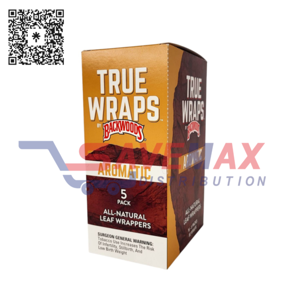 BACKWOODS TRUE WRAPS AROMATIC 16/5CT