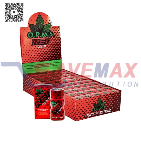 OPMS LIQUID RED KRATOM SHOTS 50CT