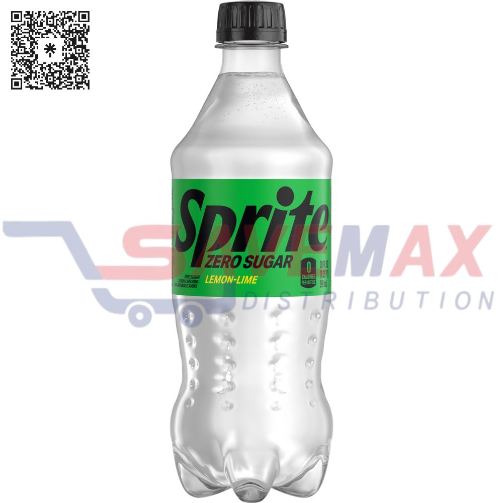 S10741 SPRITE ZERO SUGAR 24/20OZ - Image 1