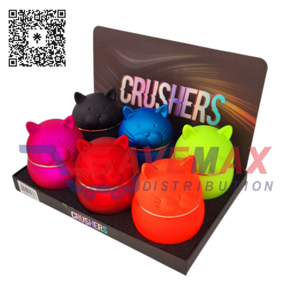 CAT SHAPED GRINDER 6CT