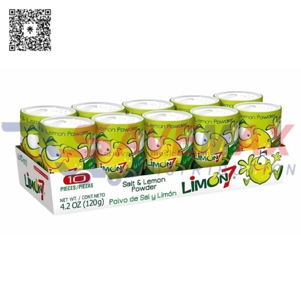 LIMON 7 SALT & LEMON POWDER 10CT/4.2OZ