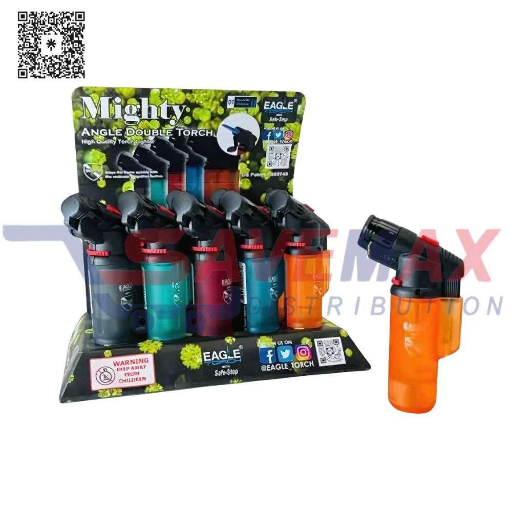 S10924 EAGLE TORCH MIGHTY DOUBLE TORCH (PT158D) 15CT - Image 1