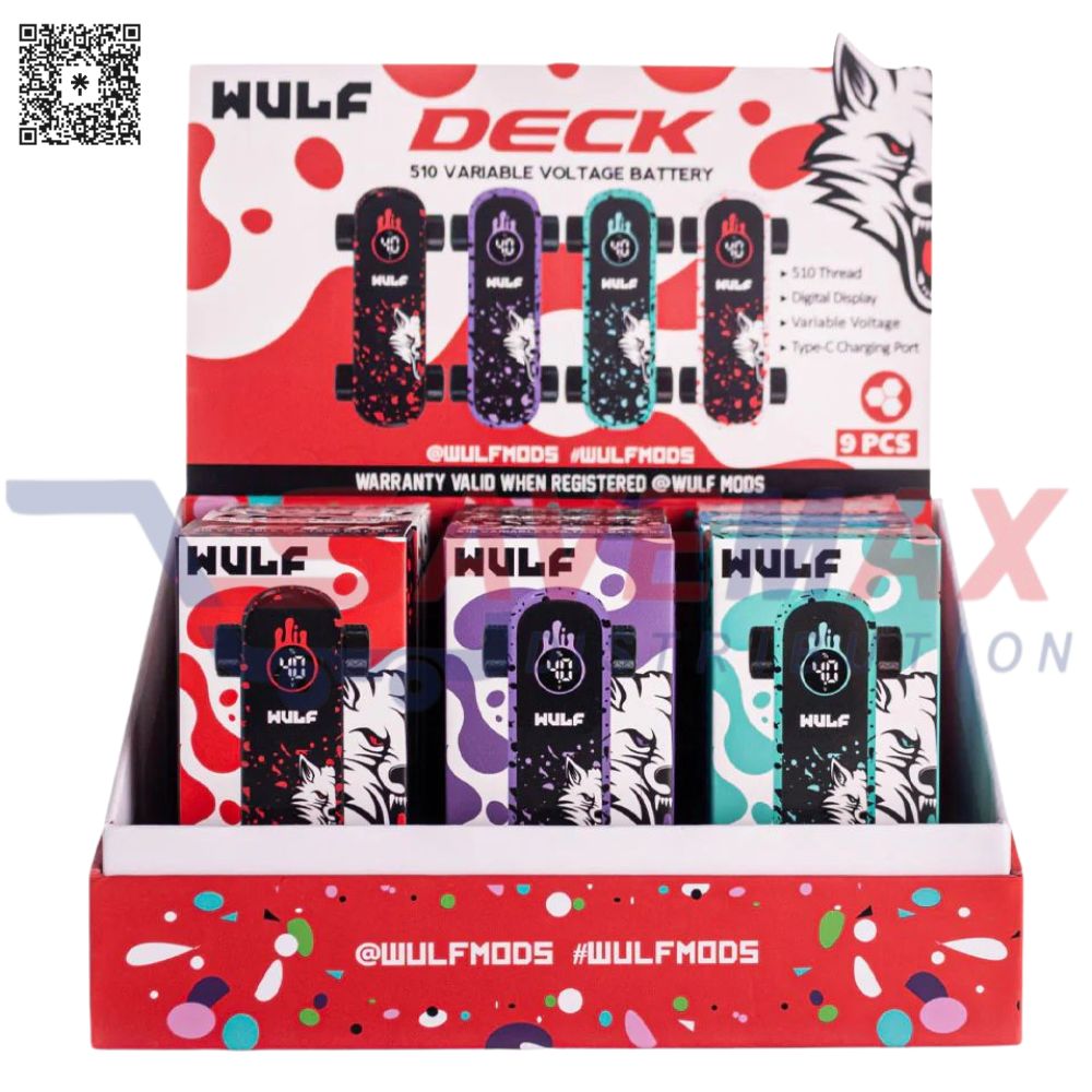 S10941 WULF DECK 510 VARIABLE BATTERY 9CT - Image 1