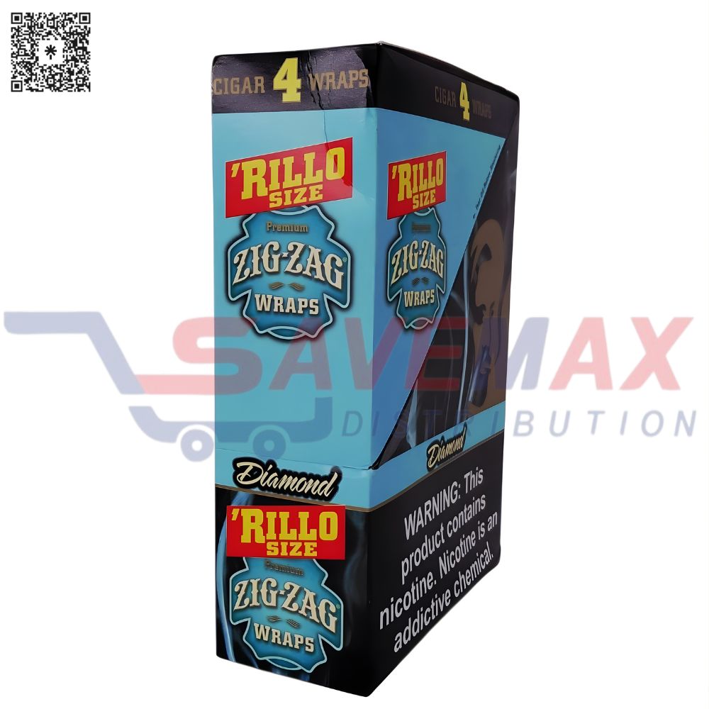 S10948 ZIG-ZAG RILLO DIAMOND 4PK NPP - Image 1