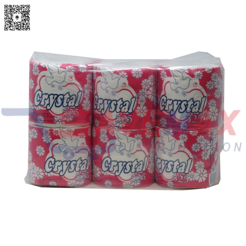 S11008 CRYSTAL TISSUE PAPER PINK 48CT - Image 1