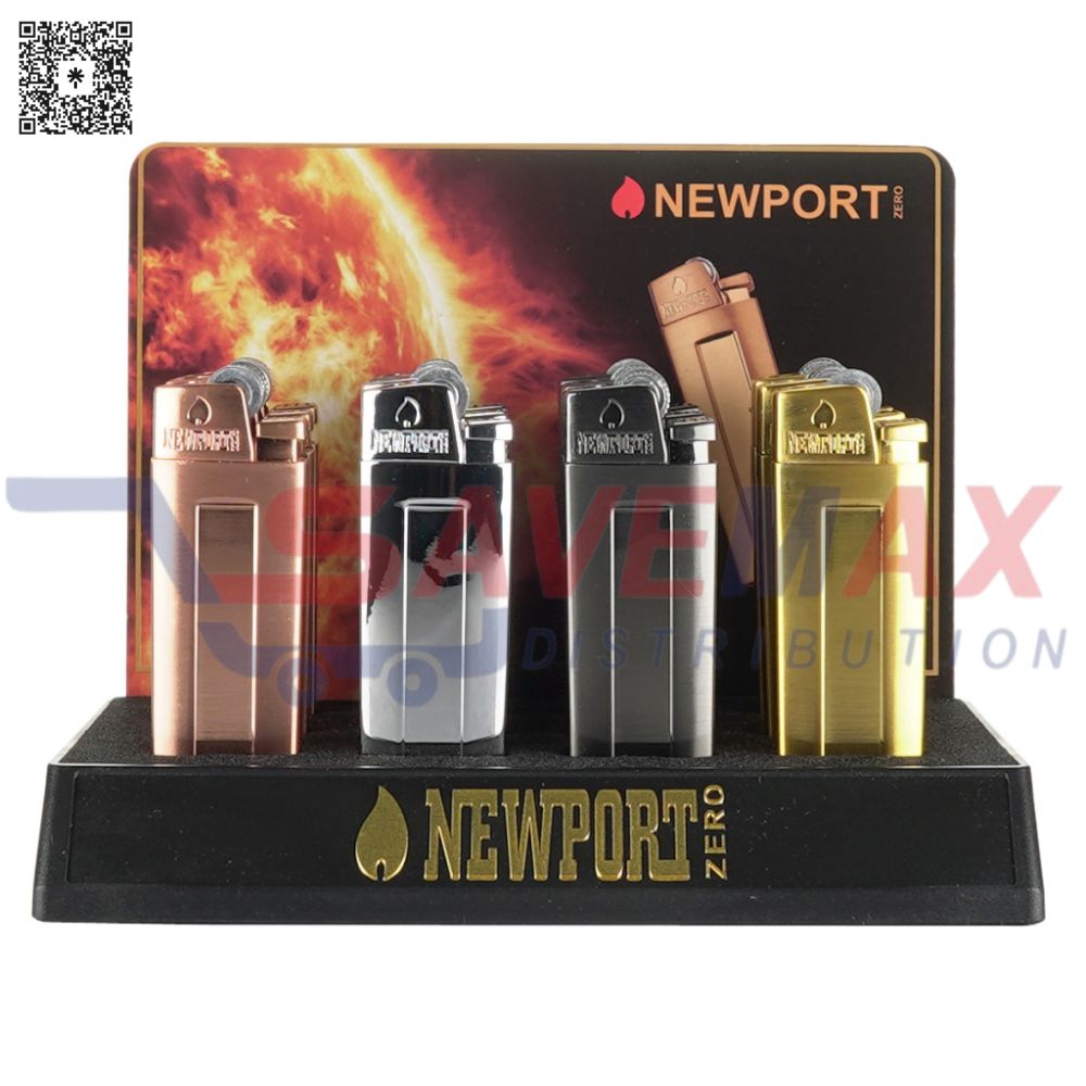 S11039 NEWPORT ZERO TORCH LIGHTER 12CT - Image 1