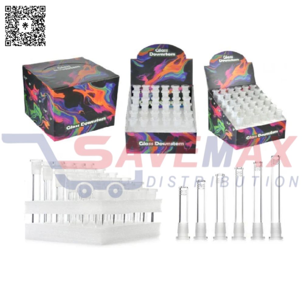 S11268 GLASS DOWNSTEM ASSORTED 36CT DIS. - Image 1