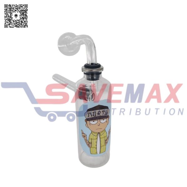 OB CLEAR WATER PIPE 4" WITH STICKER