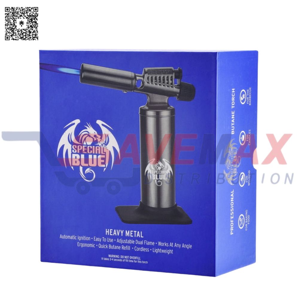 S00170 SPECIAL BLUE METAL TORCH GOLD - Image 1