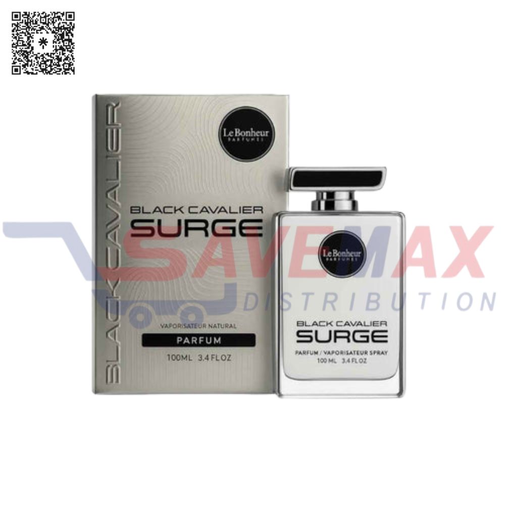 S00172 BLACK CAVALIER SURGE COLOGNE - Image 1
