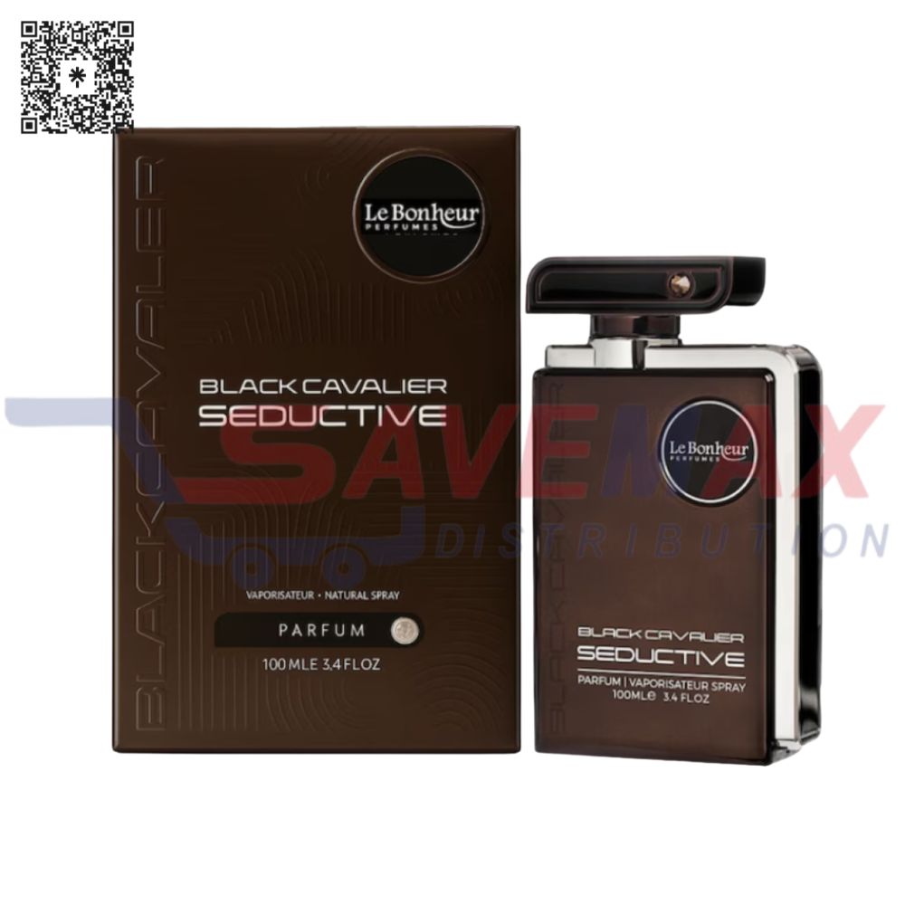 S00174 BLACK CAVALIER SEDUCTIVE COLOGNE - Image 1