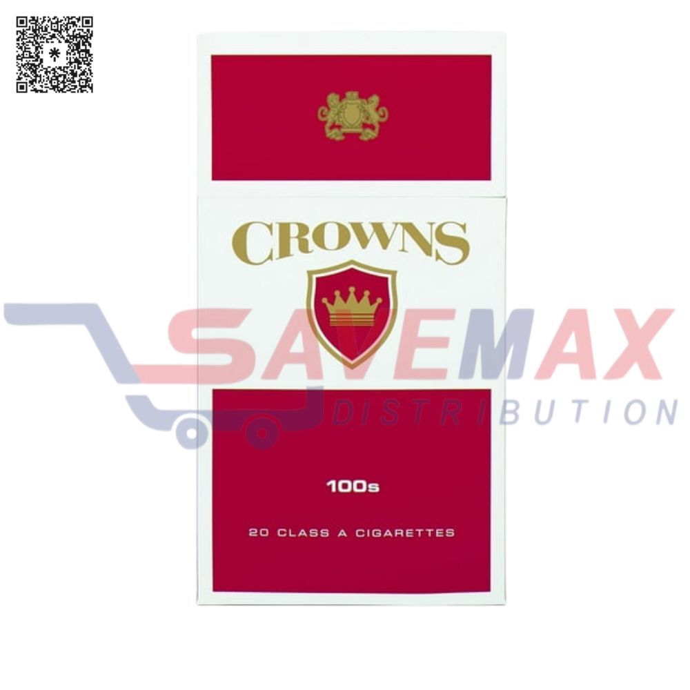 S00958 CROWNS RED BOX 100'S - Image 1