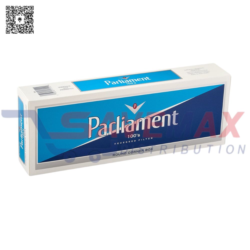 S01238 PARLIAMENT WHITE 100S BX FSC 10 PK - Image 1