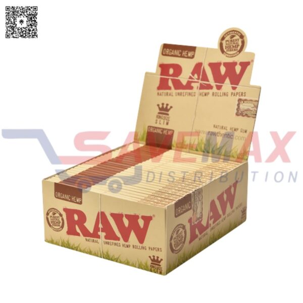 RAW ORGANIC KG SIZE 50CT