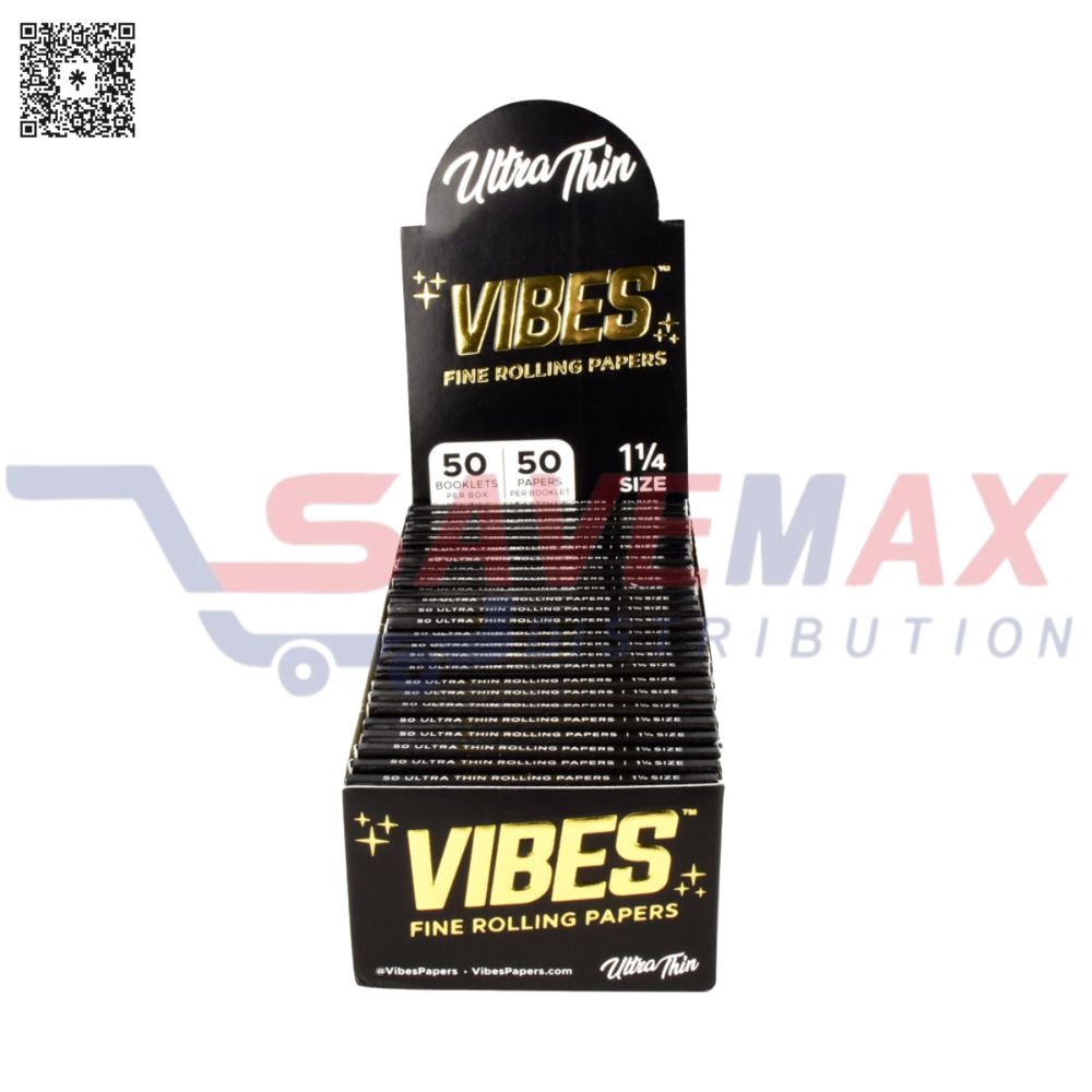 S01833 VIBES ULTRA THIN PAPERS 1 1/4 50/50 - Image 1