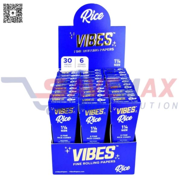 VIBES RICE CONES 1 1/4 6/30