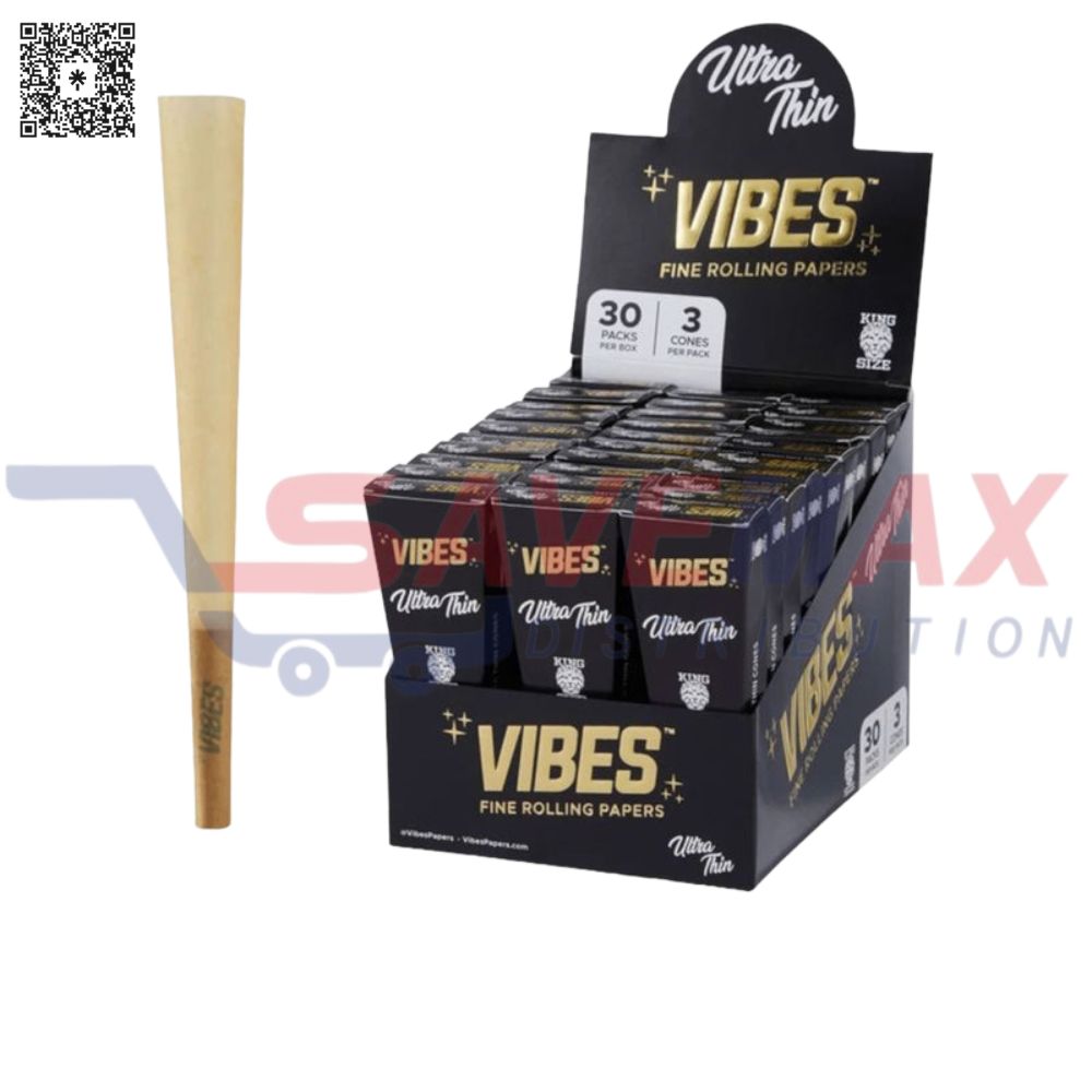 S01838 VIBES ULTRA THIN CONES KG 30/3 - Image 1