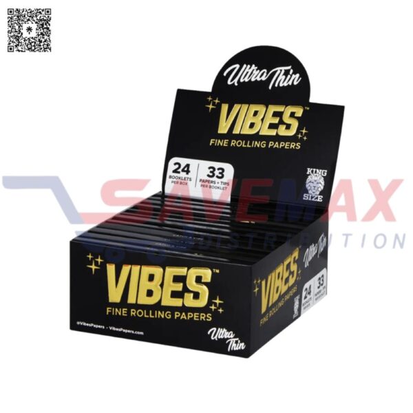 VIBES ULTRA THIN PAPERS + TIPS KG 24/33
