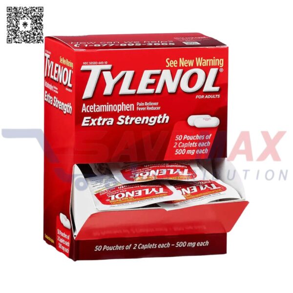 TYLENOL EXTRA STRENGTH 25CT