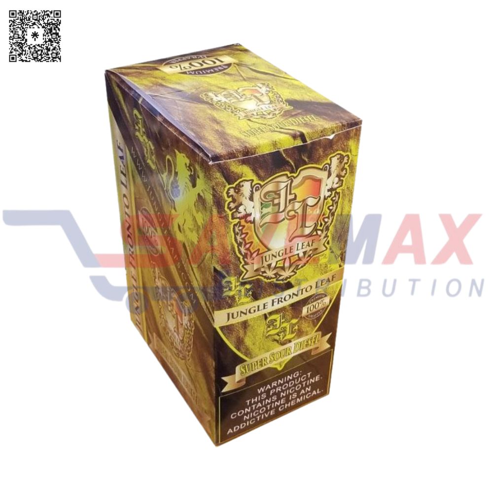 S02916 JUNGLE FRONTO LEAF SUPER SOUR DIESEL 12 POUCH - Image 1