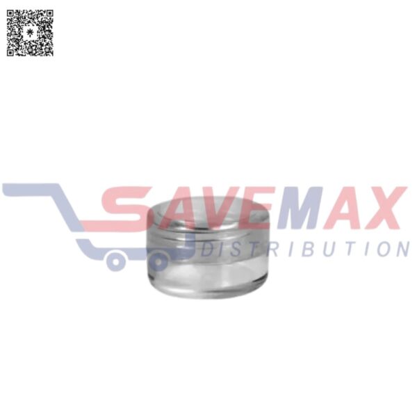 GLASS JAR 5ML PLASTIC