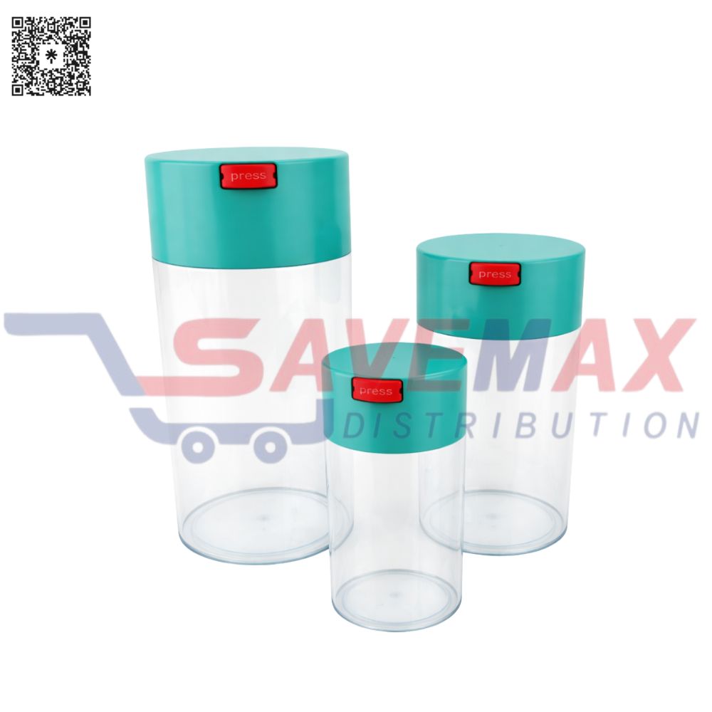 S05845 ACRYLIC AIR TIGHT 3 IN 1 JAR - Image 1